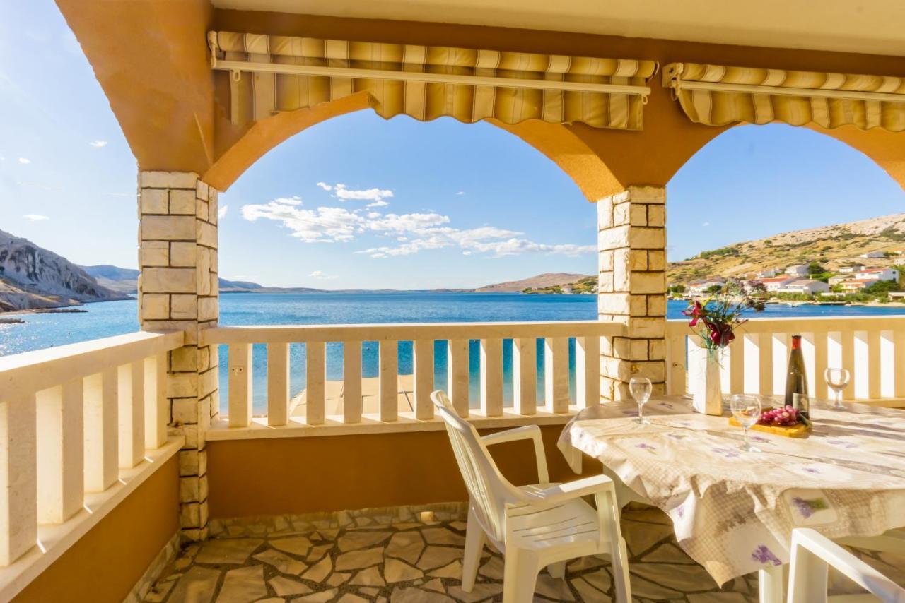 Kustic At The Beach Metajna Exterior foto