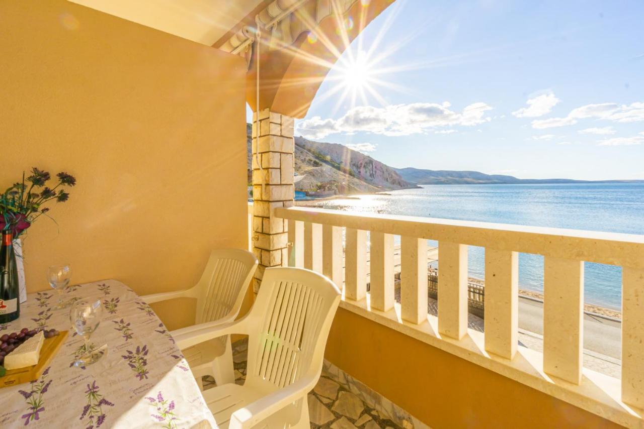 Kustic At The Beach Metajna Exterior foto